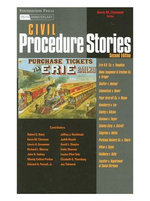 cover image of Civil Procedure Stories